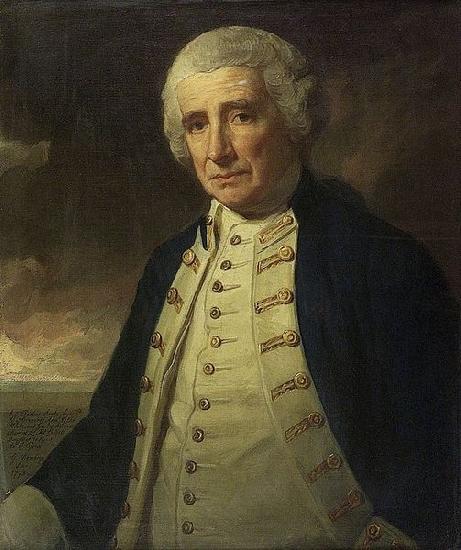 George Romney Portrait of John Forbes oil painting image